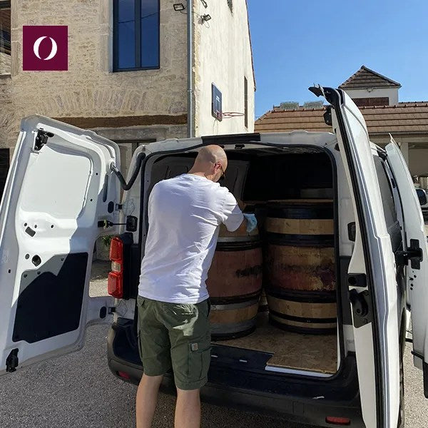 Gli-Ormesini-Koji-caffe-affinato-in-pinot-nero-borgogna-cantina-furgone